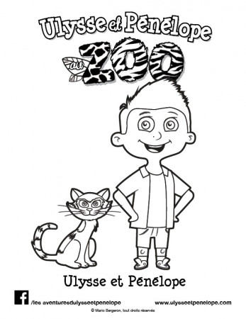 Ulysses and Penelope Coloring pages - Ulysses and Penelope