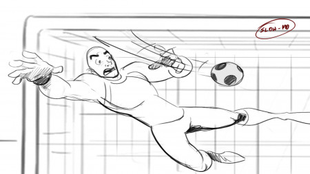 ArtStation - Supa Strikas Ep 62 ”Cool Joe and The Comet” Storyboards -  'Cool Joe Fails, Orion Counter'