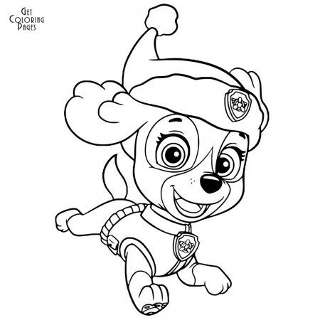 Image result for paw patrol christmas coloring pages | Kerstkleurplaten,  Kleurplaten, Kerstmis kleuren