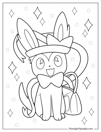 20 Sylveon Coloring Pages (Free PDF ...