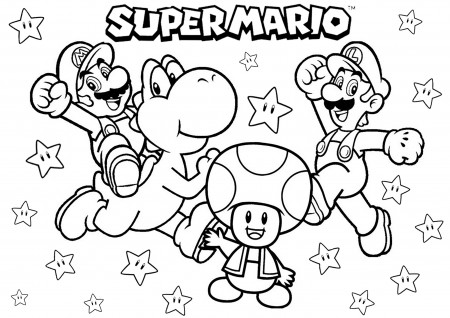 characters of Super Mario Bros ...