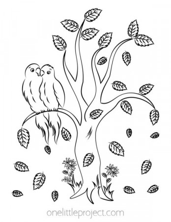 Free Printable Fall Coloring Sheets