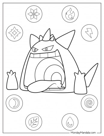 22 Gengar Coloring Pages (Free PDF ...