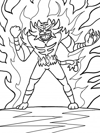 Pokemon Incineroar Coloring Pages – Through the thousands of pictures  on-line about pokemon inciner… | Moon coloring pages, Pokemon coloring pages,  Pokemon coloring