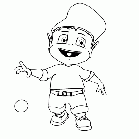 Adiboo coloring pages ~ Coloring pages for kids