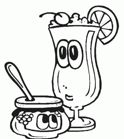 Food Coloring Pages - Get Coloring Pages