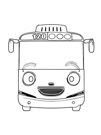 Tayo The Little Bus coloring pages