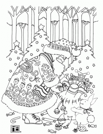 Mary Engelbreit Coloring Page