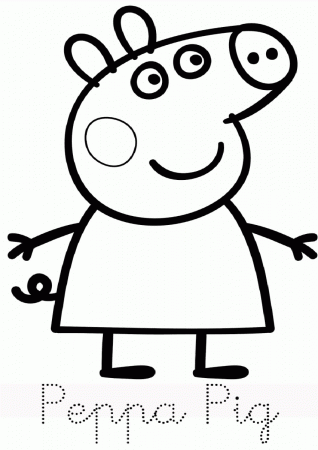 Peppa Pig Colouring Pictures To Print Out | Best Coloring Page Site