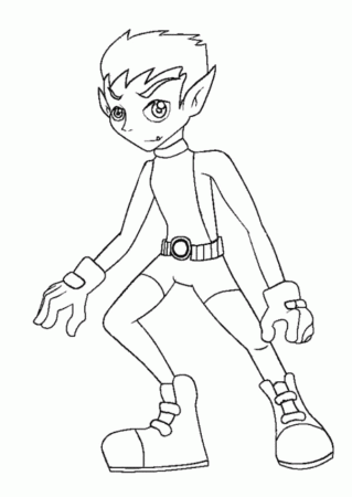 Boy Coloring Pages | Tookogie