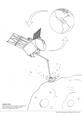 Coloring Book for Space Missions - Juno, Rosetta, Cassini — Ekaterina  Smirnova