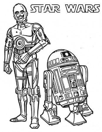 C-3PO Coloring Pages - Best Coloring Pages For Kids
