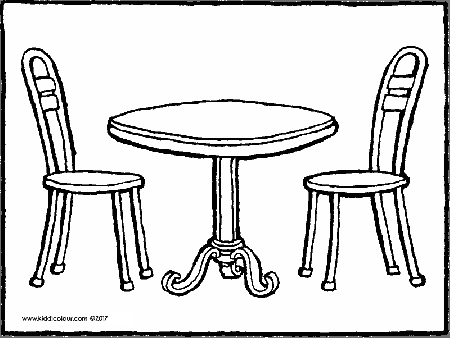 The best free Furniture coloring page images. Download from ...