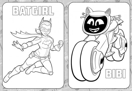 Batwheels: Puffy Sticker Colouring Book ...