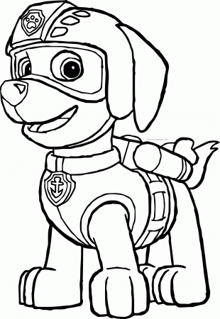 Paw Patrol Coloring Pages | Wecoloringpage