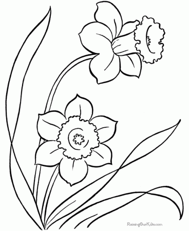 Garden Pictures For Kids To Color | Best | Pictures | Wallpaper 