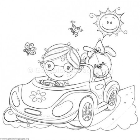 cute car colouring pages – GetColoringPages.org