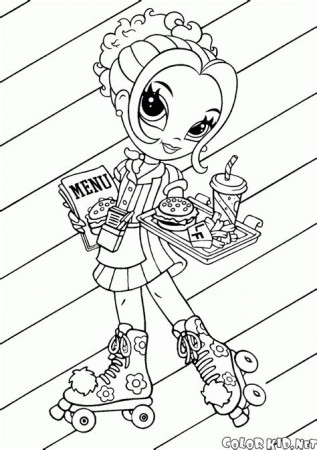 Roller Skates Coloring Pages - Learny Kids
