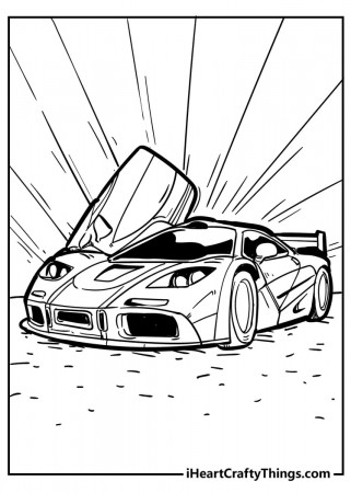 Cool Car Coloring Pages (100% Free ...