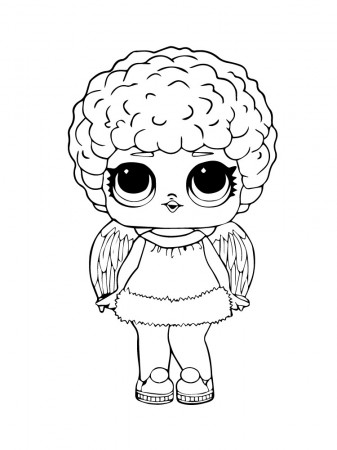 LOL dolls coloring pages. Free Printable LOL dolls coloring pages.