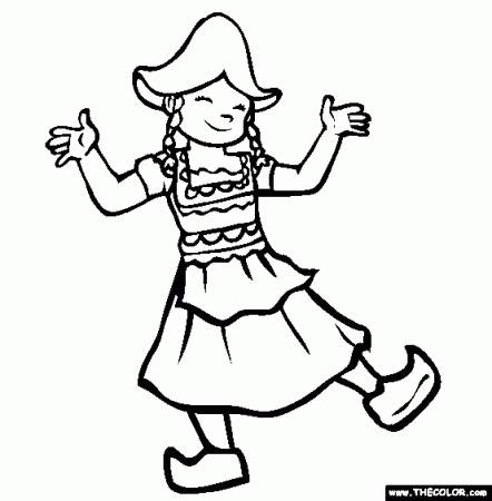 Ethnic Wear Online Coloring Pages