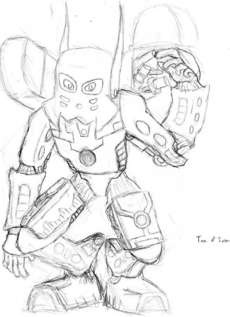 Lego Bionicle - Coloring Pages for Kids and for Adults