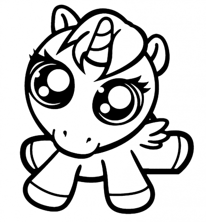 Baby Unicorn Coloring Pages – coloring.rocks!
