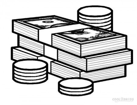 Printable Money Coloring Pages For Kids ...