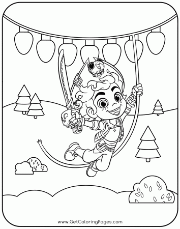 Santiago of the Seas Nick Jr Holiday Coloring Pages - Get Coloring Pages