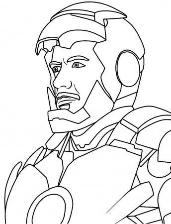 Iron Man 10 Coloring Page - Free Printable Coloring Pages for Kids