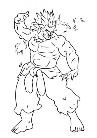 Oni from Street Fighter Coloring Page - Free Printable Coloring Pages for  Kids