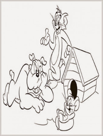 Tom And Jerry Coloring Pages | Realistic Coloring Pages