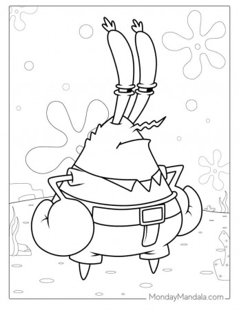 32 SpongeBob Coloring Pages (Free PDF Printables)