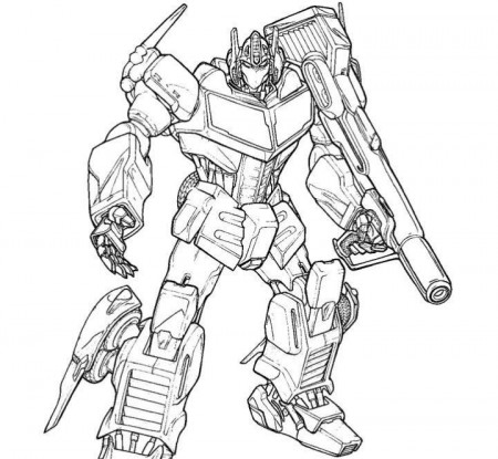 25 Free Transformers Coloring Pages for ...