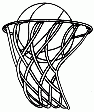 Basketball Hoop Coloring Pages ...