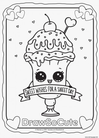 Ice Cream Coloring Pages Inspirational Sheet Kawaii To Print –  Approachingtheelephant