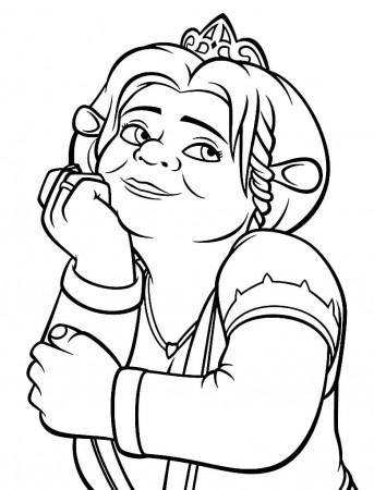 Shrek coloring pages - 100 Printable Colorings pages