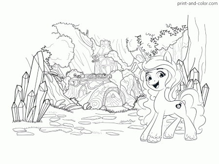 My Little Pony New Generation coloring pages | Print and Color.com
