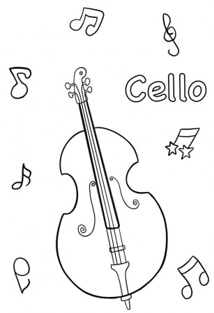 Music Coloring Pages - Free Printable Coloring Pages at ColoringOnly.Com