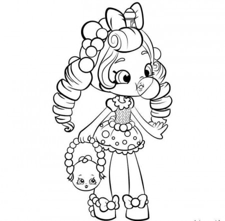 Baby Bubbleisha Coloring Page - Free Printable Coloring Pages for Kids