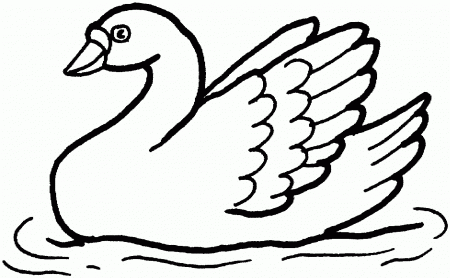 Coloring Pages Of Swans - Coloring Page Photos