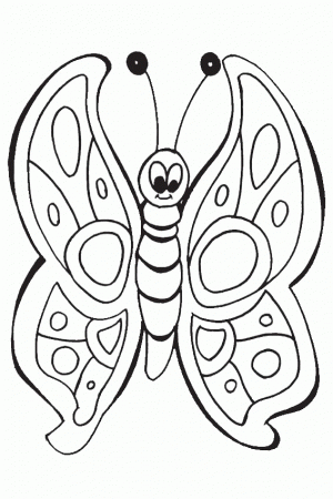 List of beautiful caterpillar and butterfly coloring pages