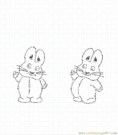 Max And Ruby Coloring Pages To Print 159 | Free Printable Coloring ...