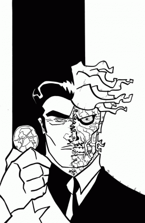 Two Face Coloring Pages for Pinterest