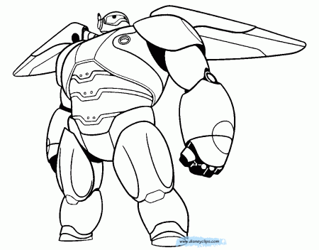 Big Hero 6 Coloring Pages | Disneyclips.com