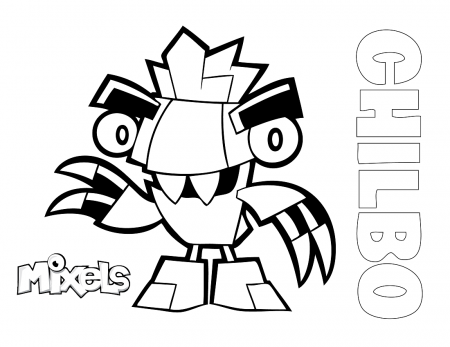 Mixels Coloring Pages - Free Printable Coloring Pages for Kids