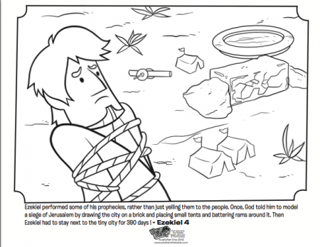 Ezekiel - Bible Coloring Pages | What's in the Bible?