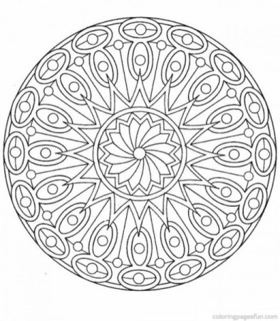 20+ Free Printable Mandala Coloring Pages For Adults - EverFreeColoring.com
