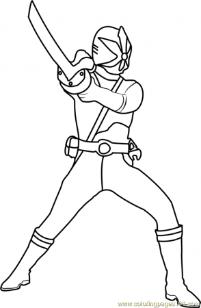 Blue Samurai Ranger Coloring Page for Kids - Free Power Rangers Printable Coloring  Pages Online for Kids - ColoringPages101.com | Coloring Pages for Kids