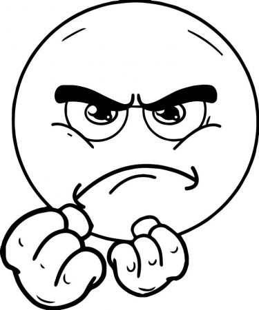 awesome Angry Cartoon Face Anger Management Coloring Page | Angry cartoon  face, Cartoon faces, Cartoon coloring pages